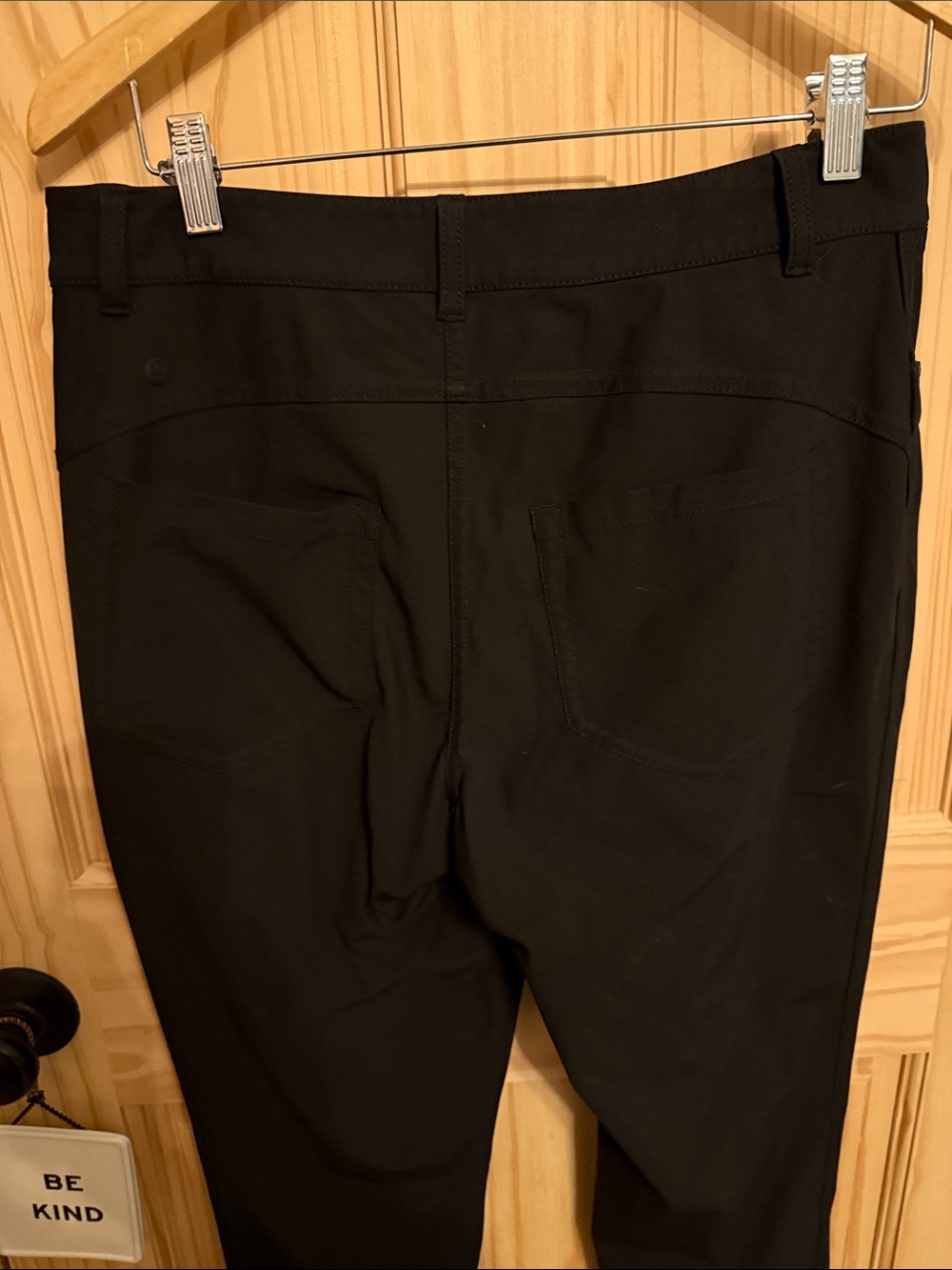 lululemon athletica Black Slim Straight Pants - Picture 3 of 4